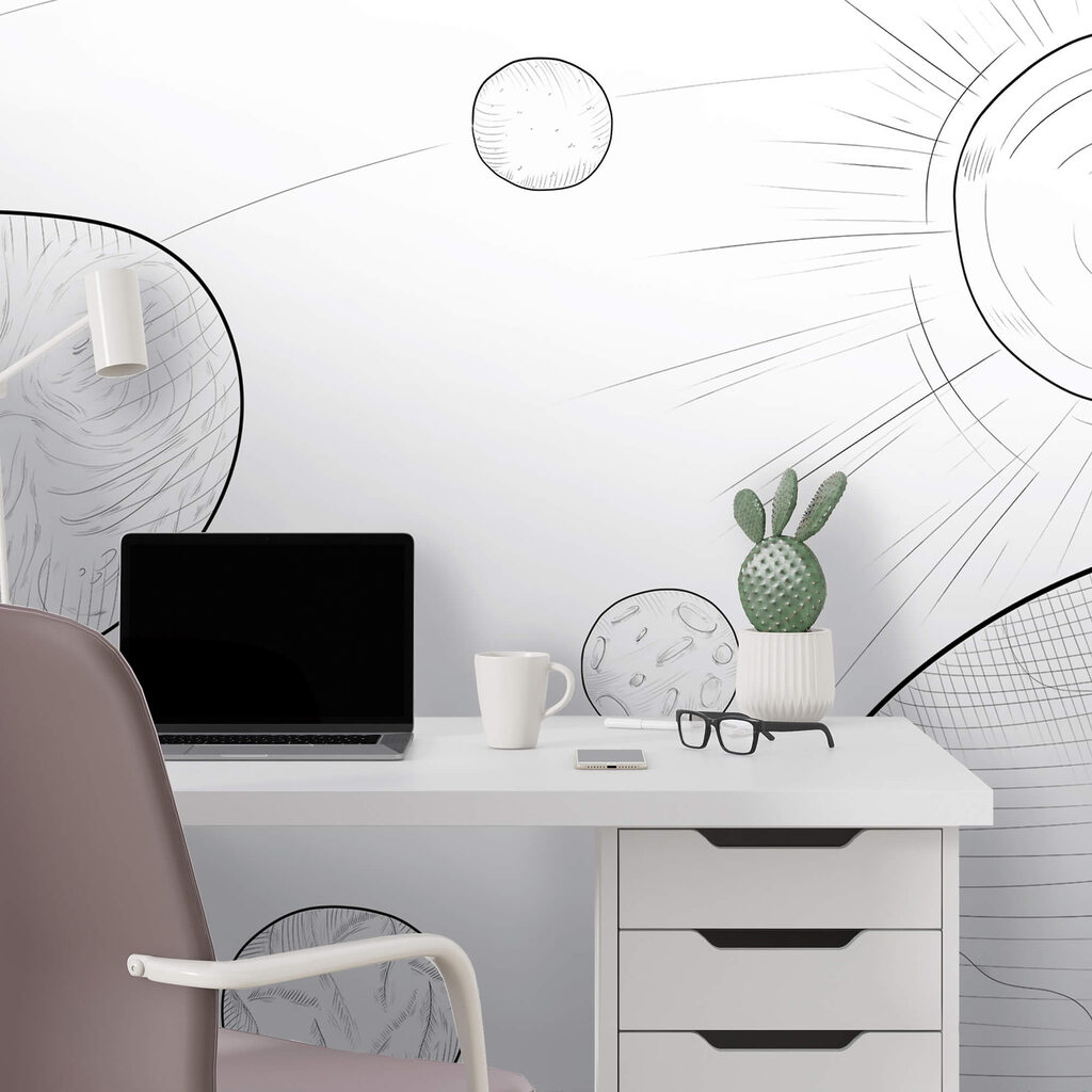 Малюнок планет і Сонця