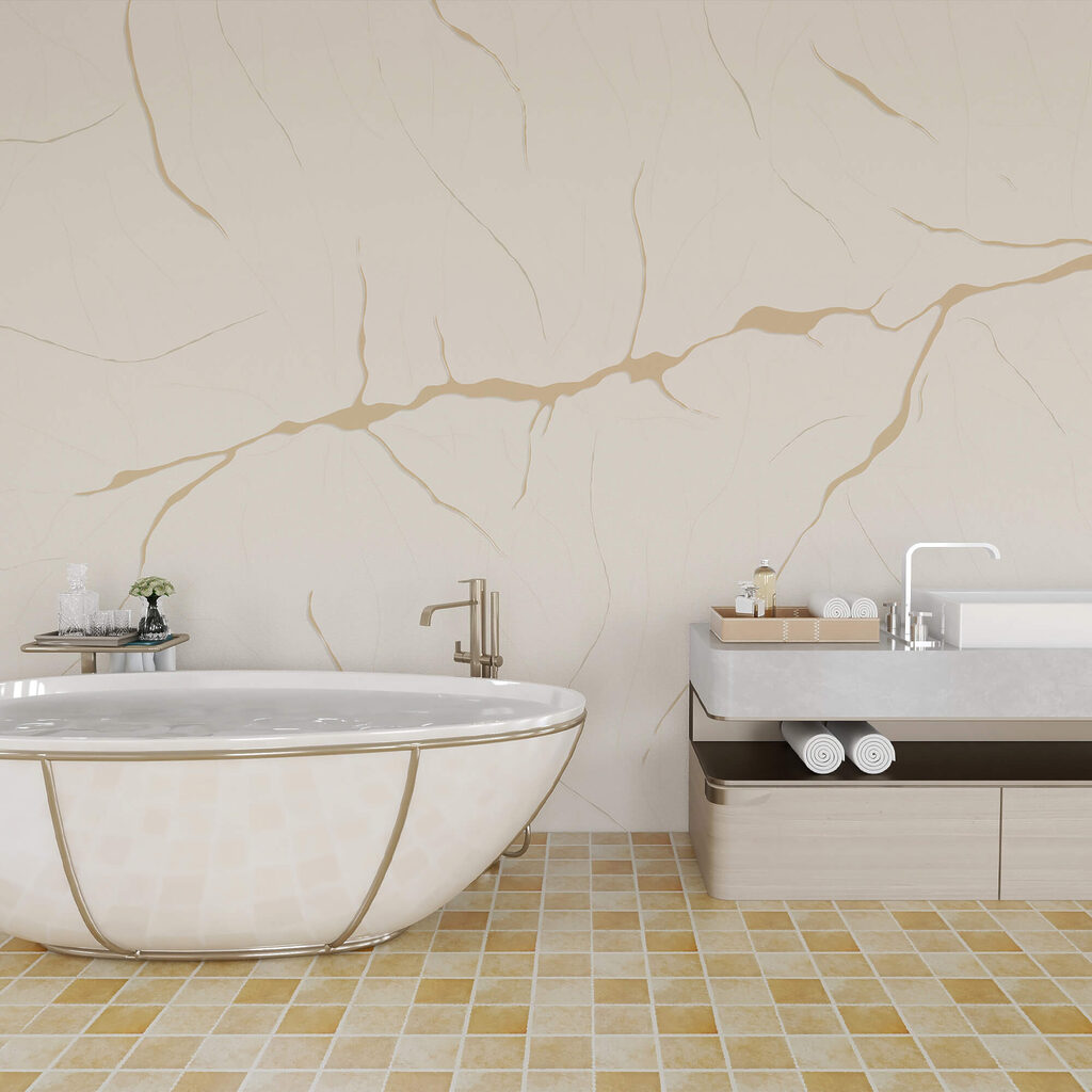 Біла поверхня з тріщинами Біла поверхня з тріщинами