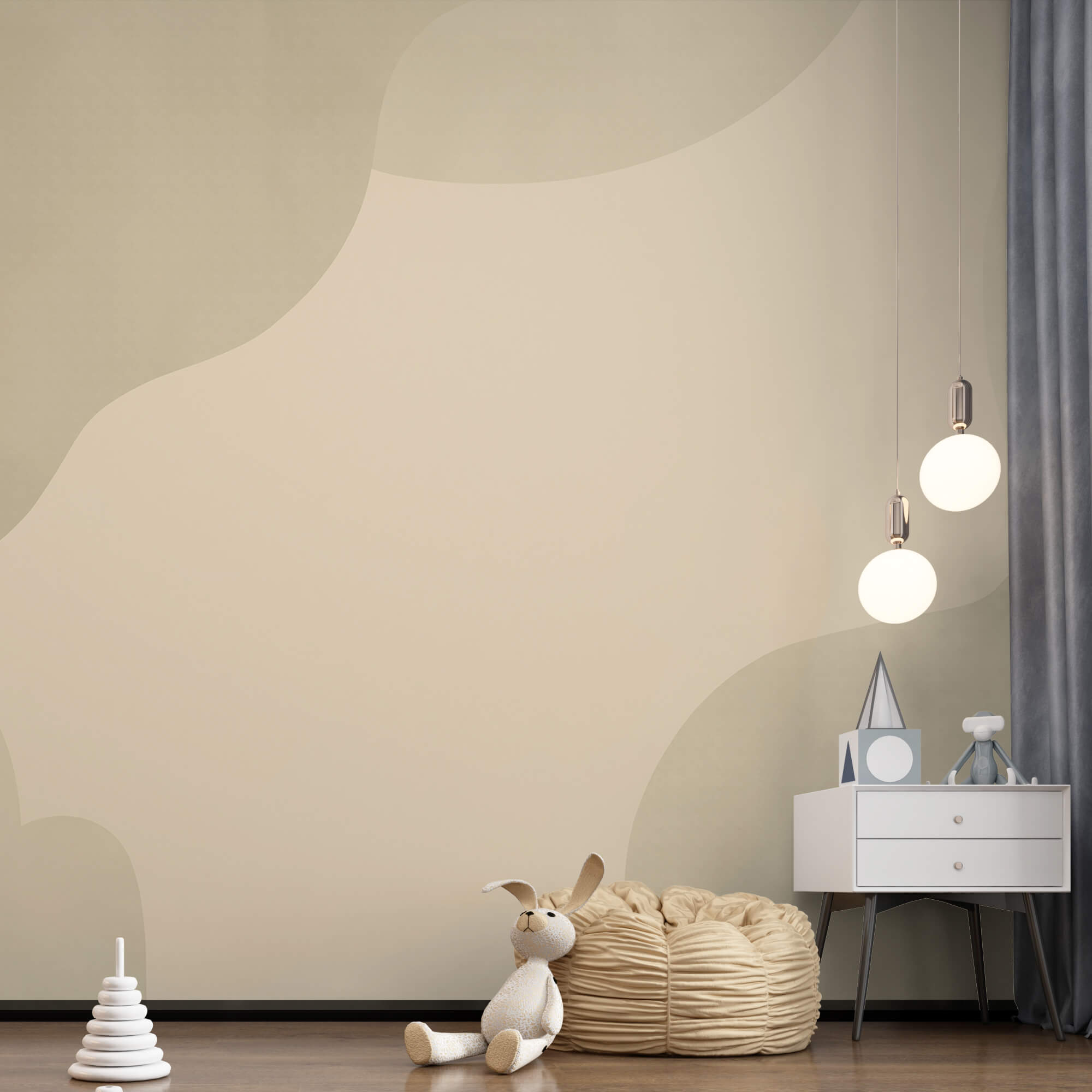 Бежевий і білий фон