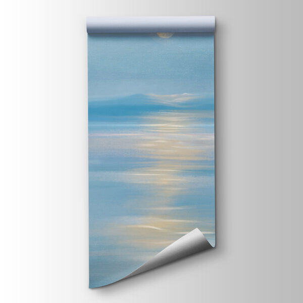 Moon over a body of water Moon over a body of water