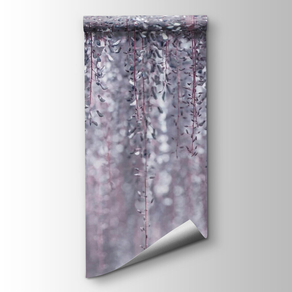 Delicate leaves in soft colors