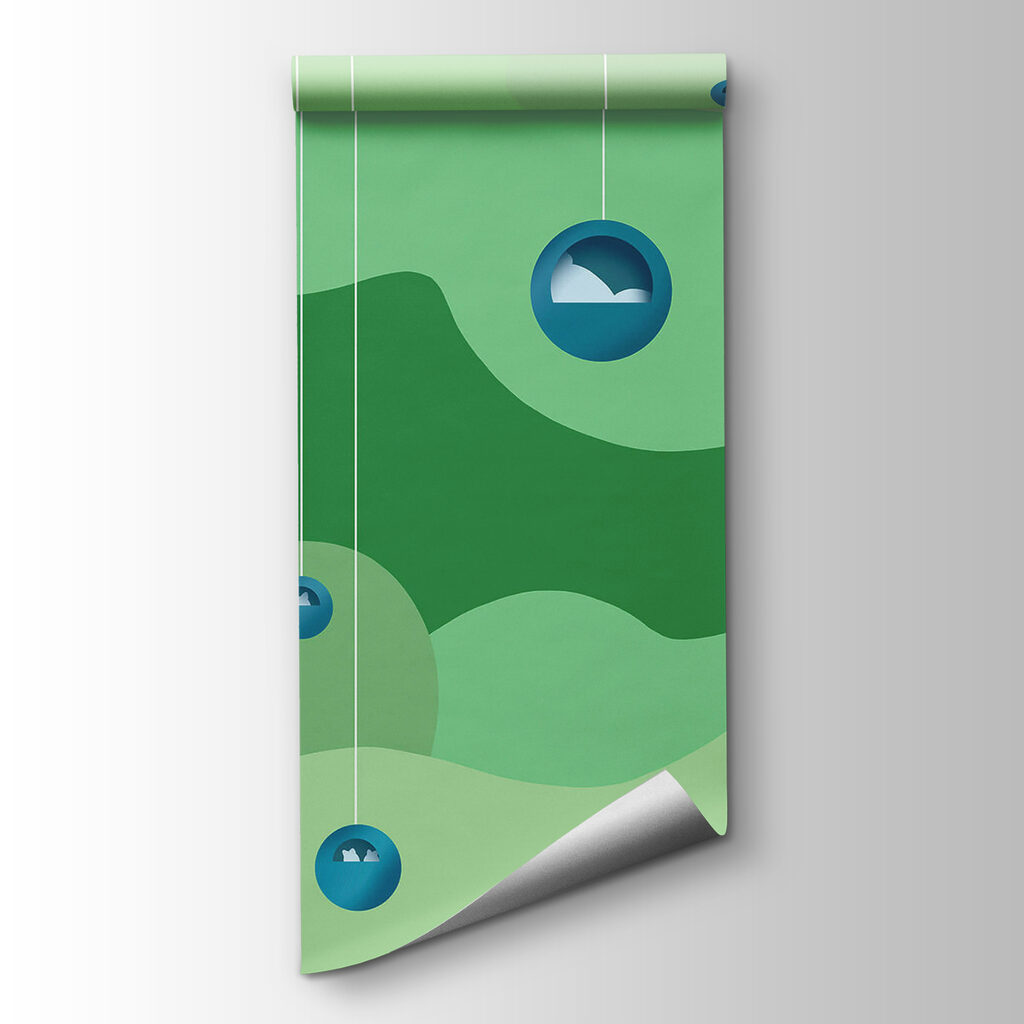 Blue balls from strings Blue balls from strings