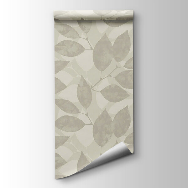 Pattern of leaves on a white background Pattern of leaves on a white background