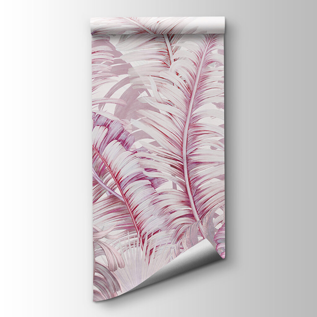 Soft pink foliage in gentle hues