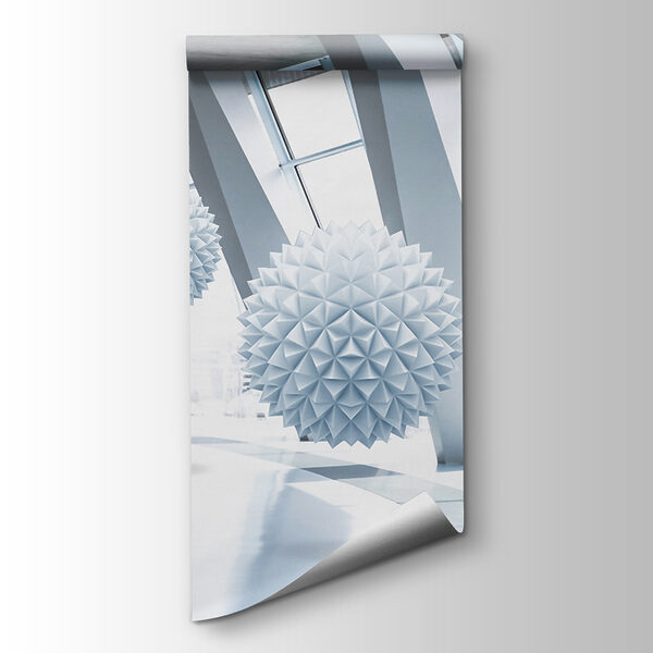 White balls from the ceiling