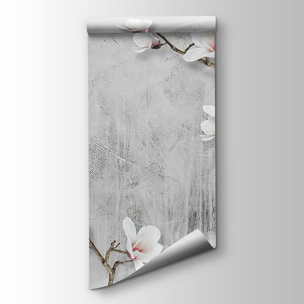 White flowers on a white background White flowers on a white background