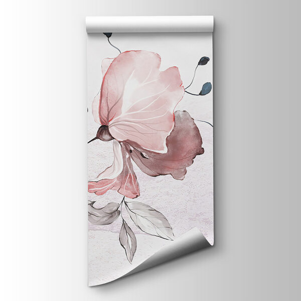 Delicate floral watercolor design