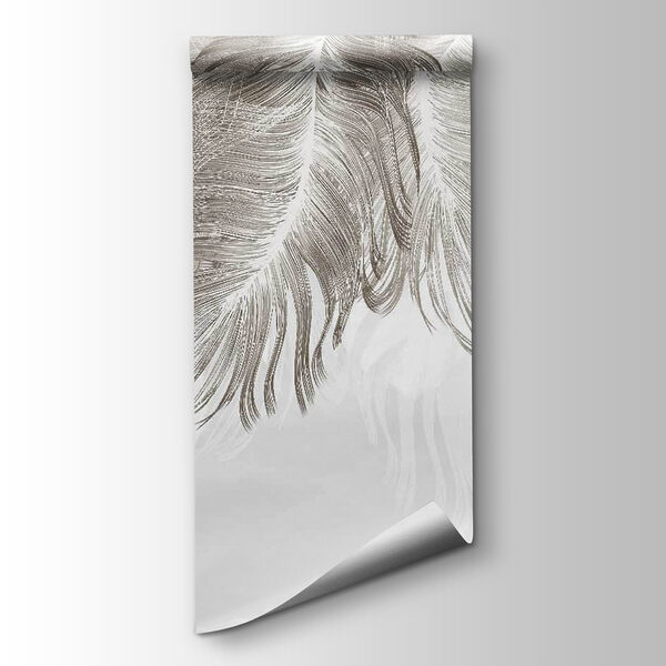 Delicate feathers in soft hues