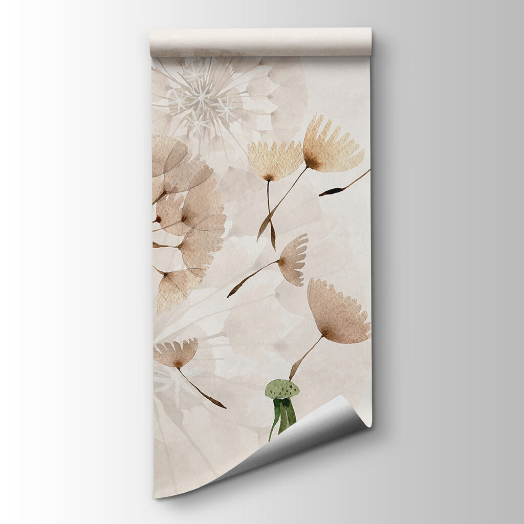 Delicate dandelions in soft hues Delicate dandelions in soft hues