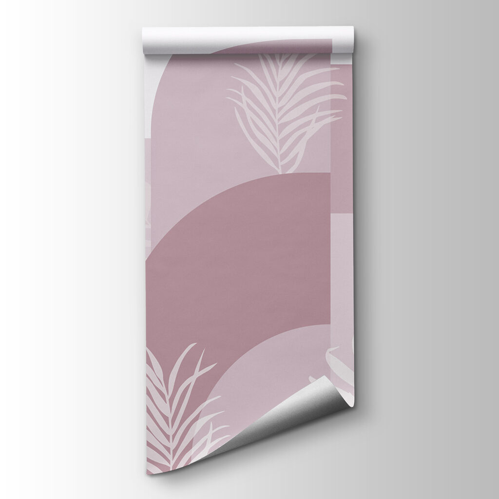 Pink and white graphic design