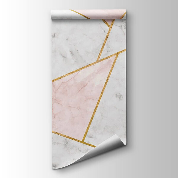 Abstract marble pattern with soft hues