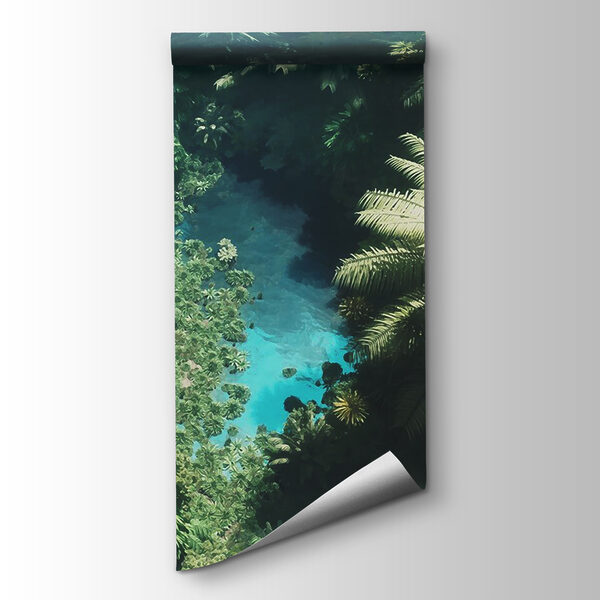 River surrounded by trees