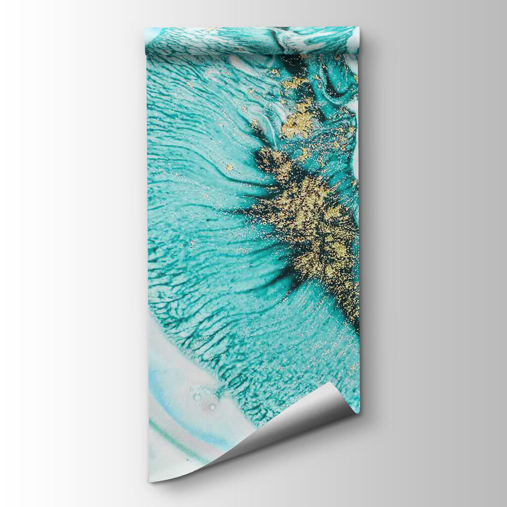 Flowing patterns of vibrant colors