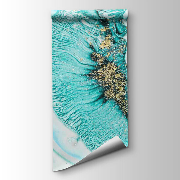 Flowing patterns of vibrant colors