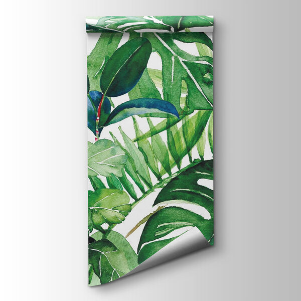 Lush green leaves in harmony Lush green leaves in harmony