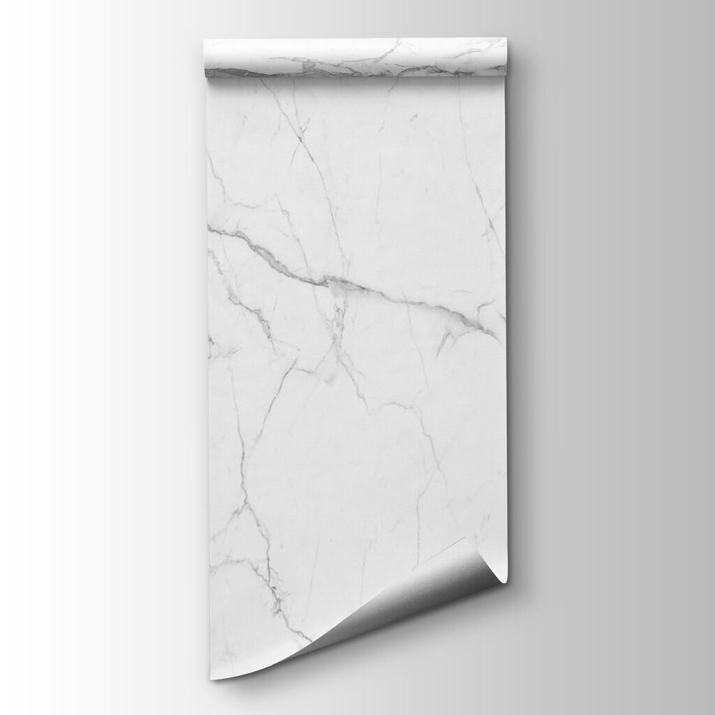 White marble with cracks