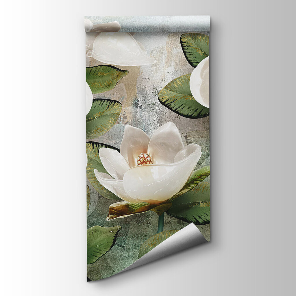 Delicate blossoms in soft hues