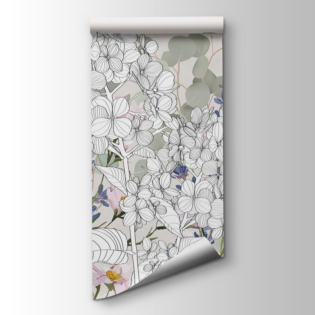 Delicate blooms in soft hues Delicate blooms in soft hues