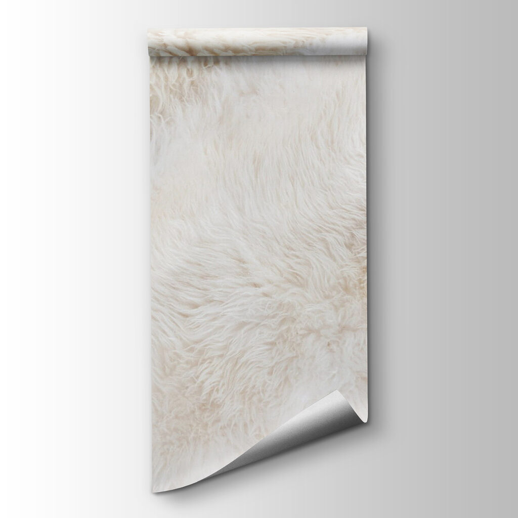 Soft and cozy texture abundance