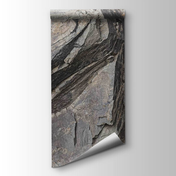 Natural patterns in layered rock formations