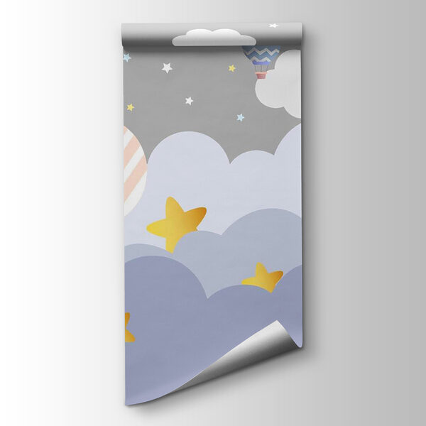 Group of hot air balloons in the sky