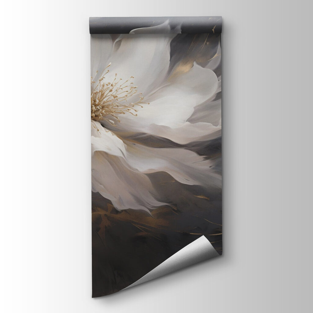 Delicate flower against a dark background Delicate flower against a dark background