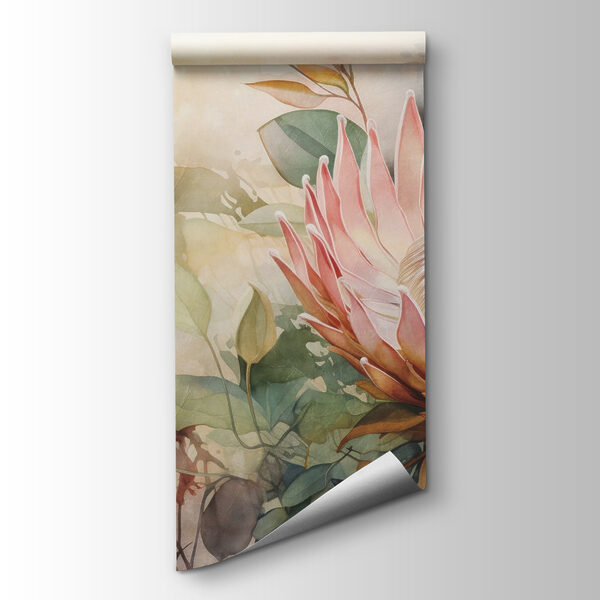 Watercolor of a flower Watercolor of a flower