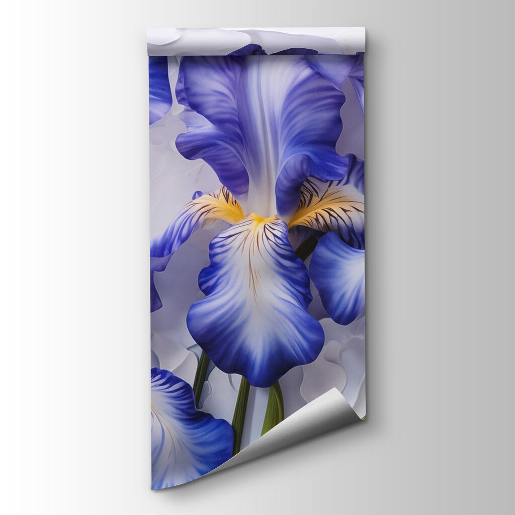 Group of purple and white flowers Group of purple and white flowers