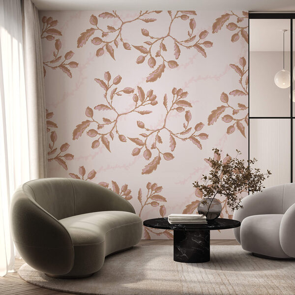 Візерунок листя і ягід Візерунок листя і ягід