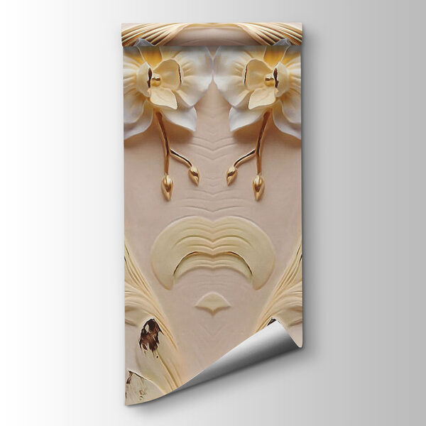 Delicate floral design in soft hues