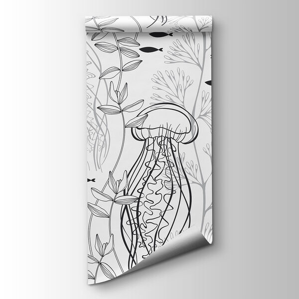 Pattern of sea creatures