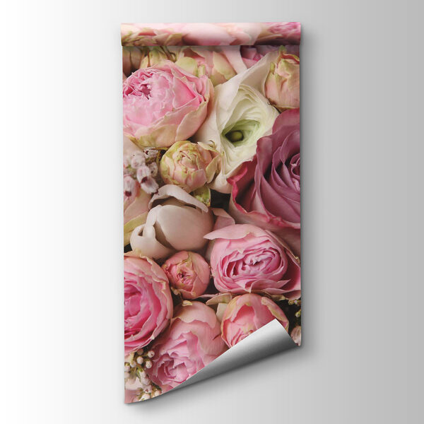 Bouquet of pink and white roses Bouquet of pink and white roses