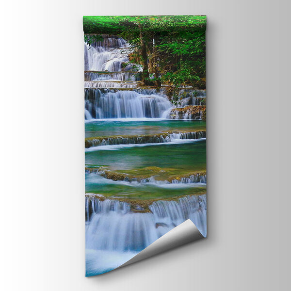 Waterfall in a forest