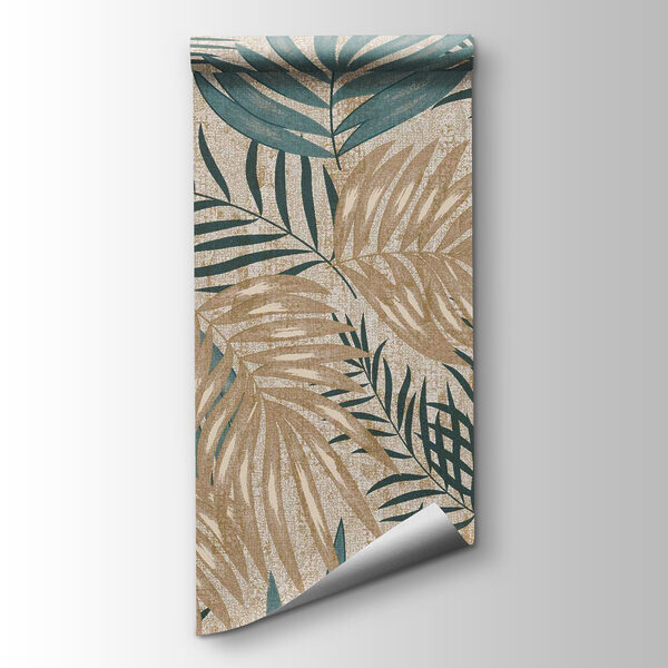 Elegant tropical leaf composition displayed Elegant tropical leaf composition displayed