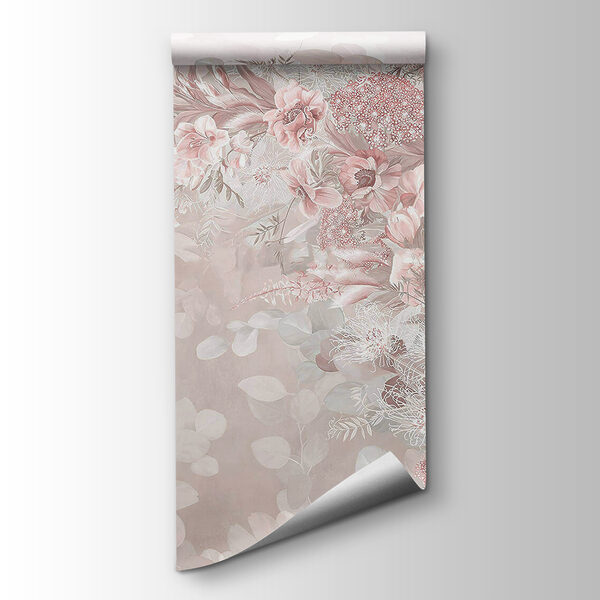 Delicate florals in soft tones