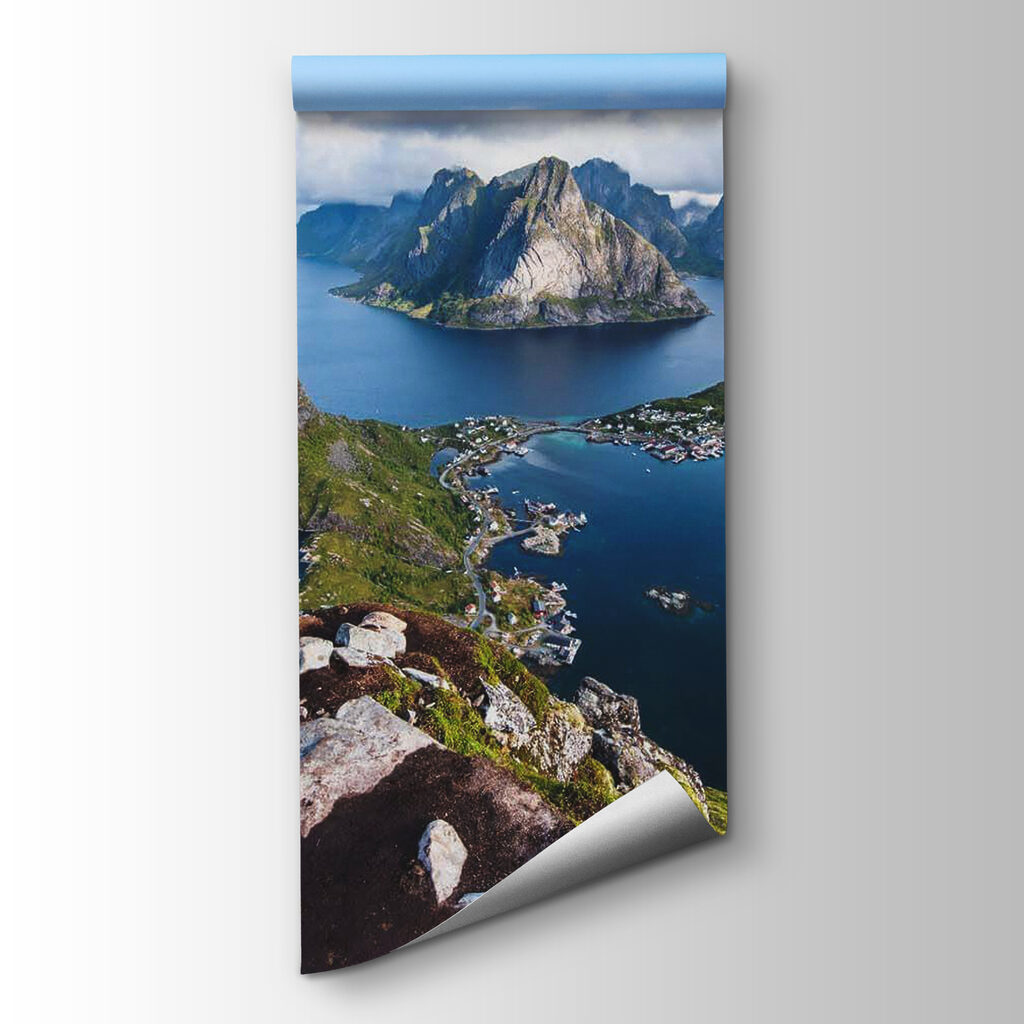 View of a body of water and mountains