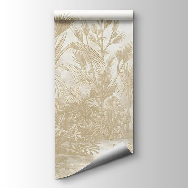 Drawing of plants and plants