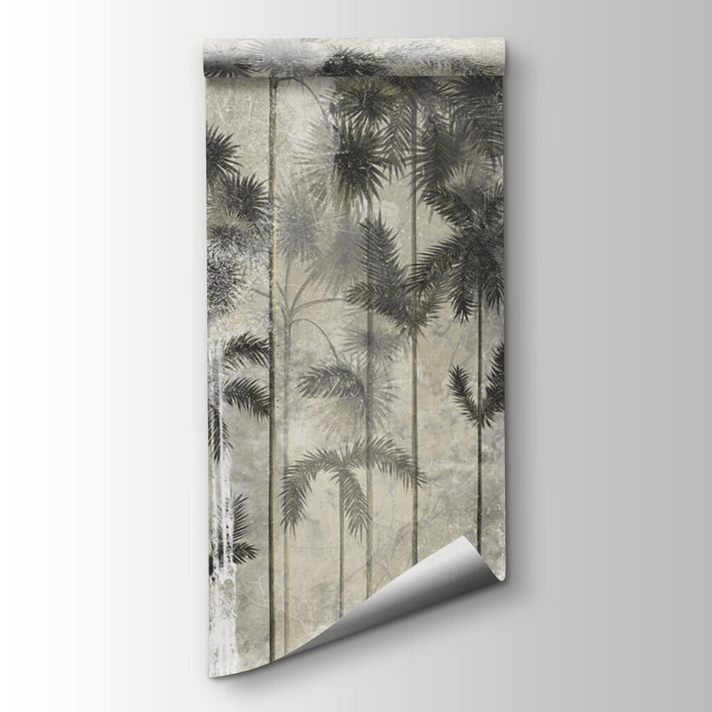 Group of trees on a wall