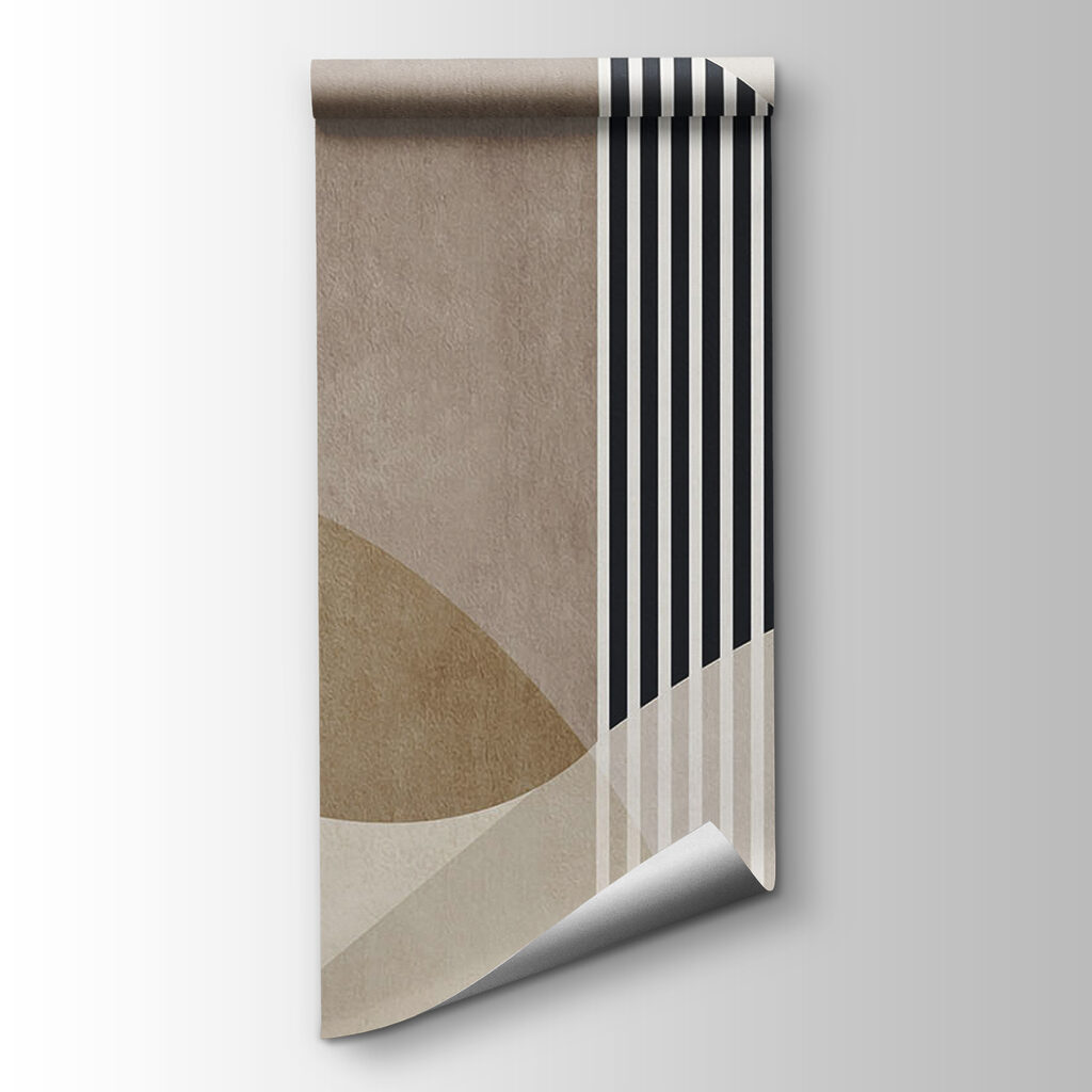 Abstract shapes in neutral tones