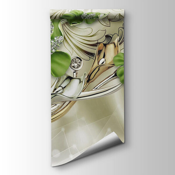 Elegant floral design in soft hues