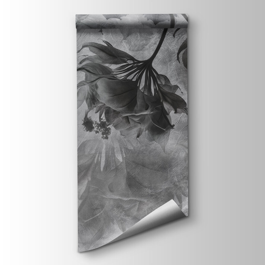 Elegant leaves in soft monochrome hues Elegant leaves in soft monochrome hues