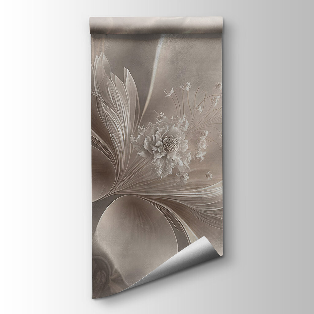 White flower with a flower on it White flower with a flower on it