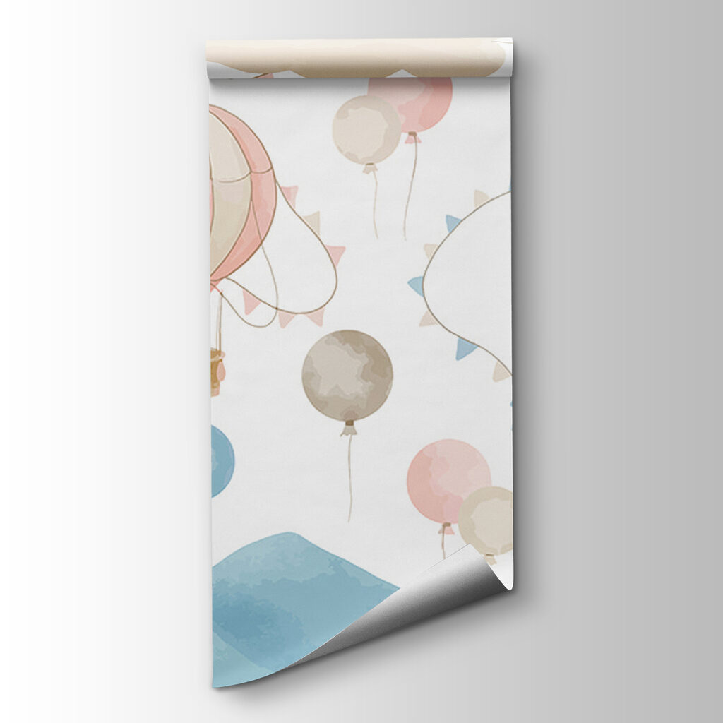 Group of hot air balloons