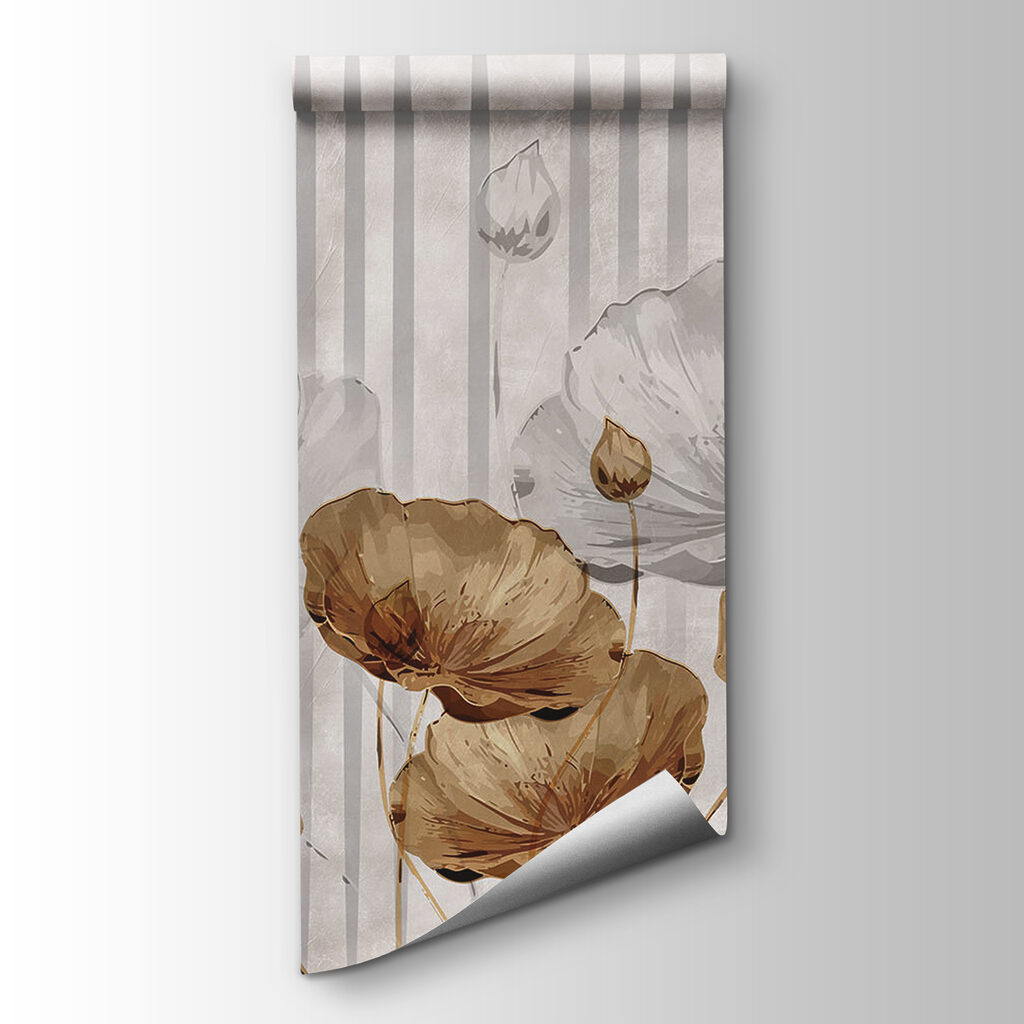 Wallpaper with flowers