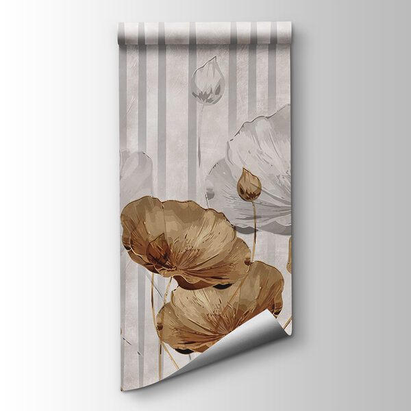 Wallpaper with flowers