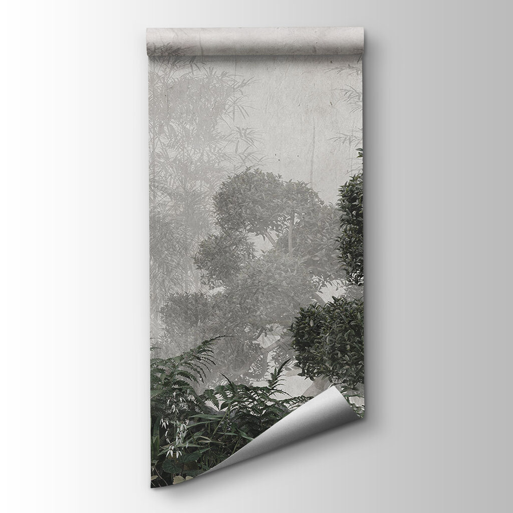 Group of trees and plants