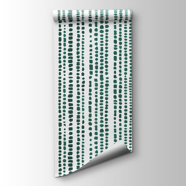 A green and white pattern