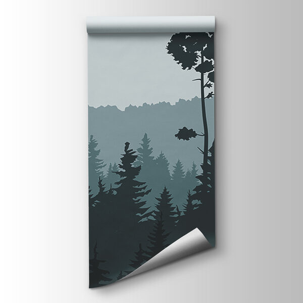 A tree in a forest A tree in a forest