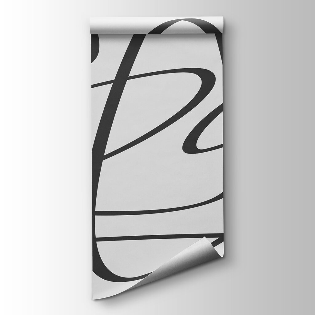 Black lines on a white background