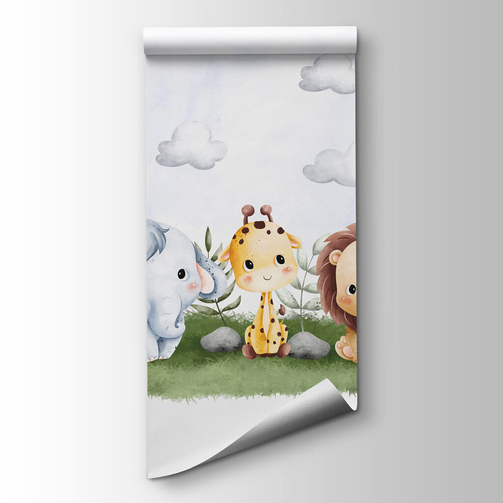 A group of animals sitting on grass